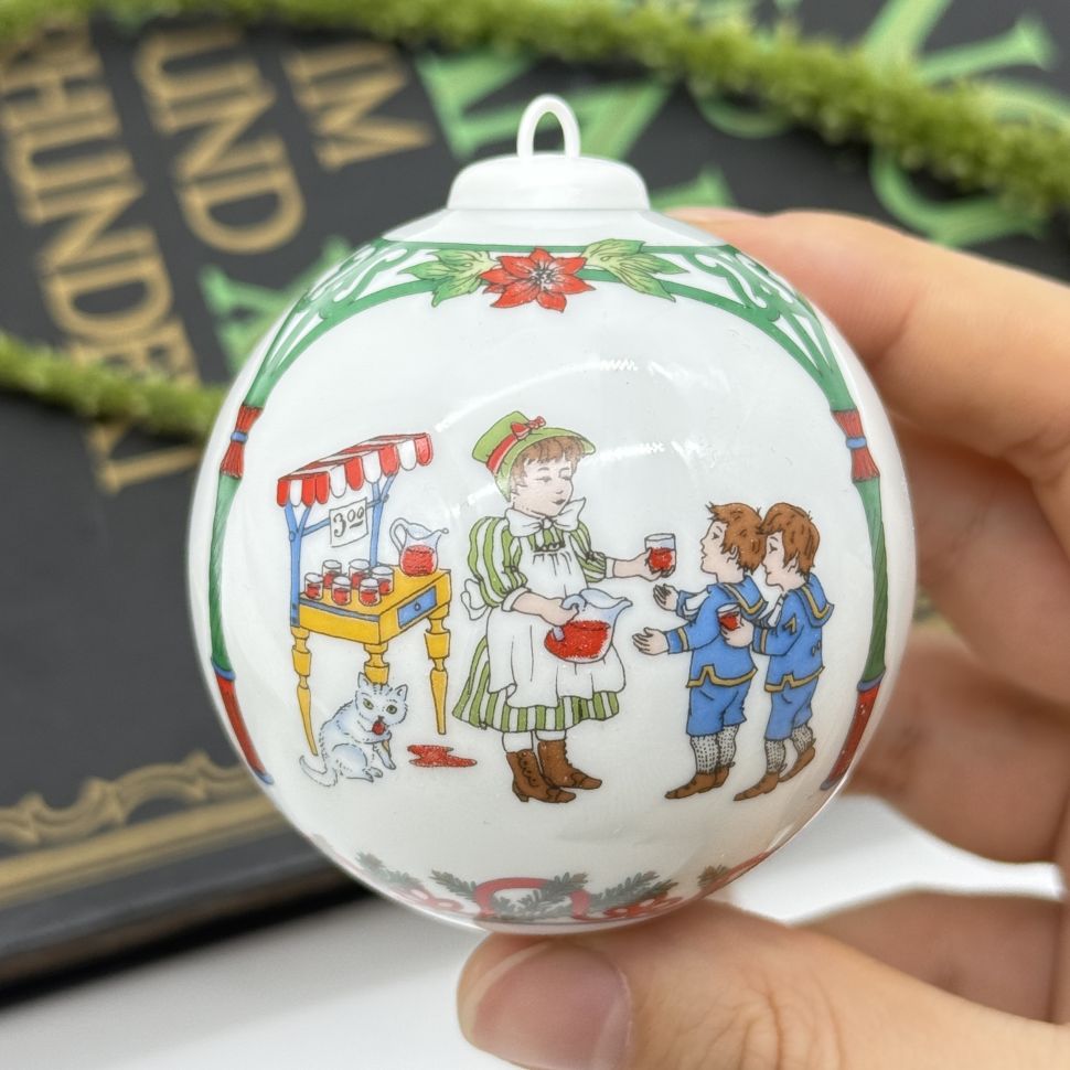 Подвес Шар рождественский 2001 Hutschenreuther Германия