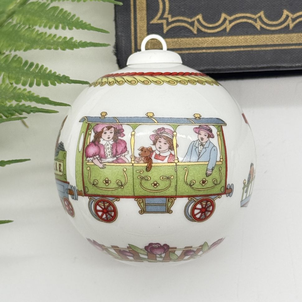 Подвес Шар рождественский 2001 Hutschenreuther Германия