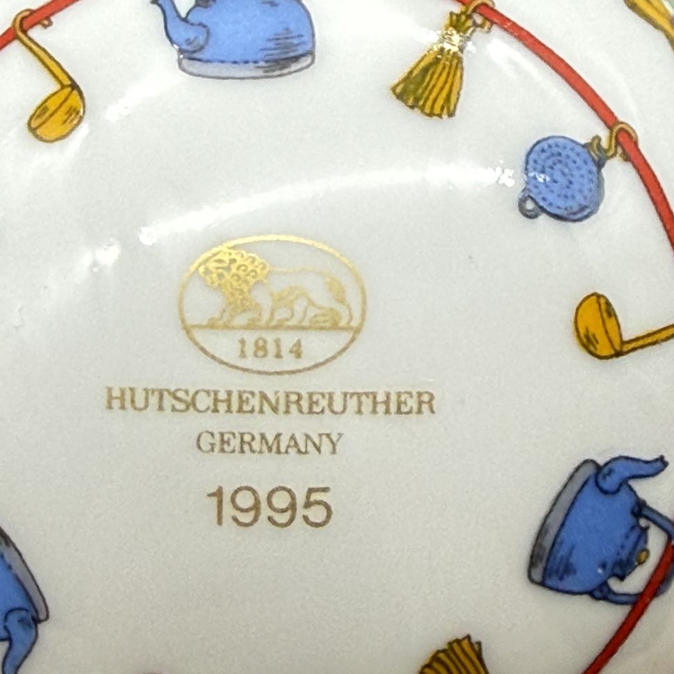 Подвес Шар рождественский 2001 Hutschenreuther Германия