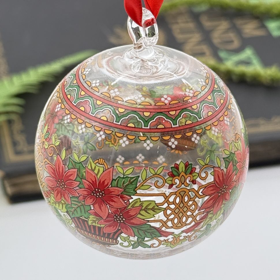 Подвес Шар рождественский 2001 Hutschenreuther Германия