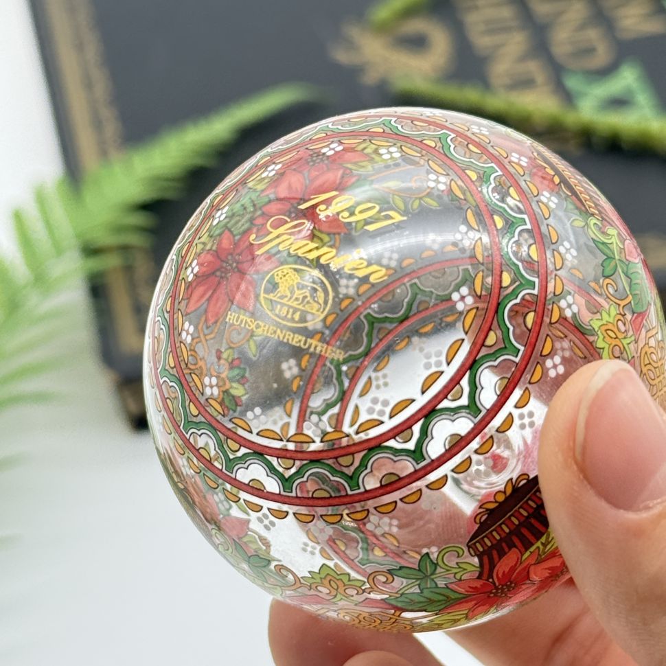 Подвес Шар рождественский 2001 Hutschenreuther Германия