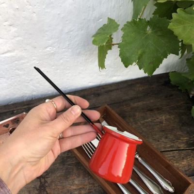 Турка эмалированная 125 мл.