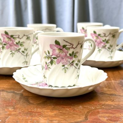 Кофейная пара Limoges Haviland 80 мл Франция 