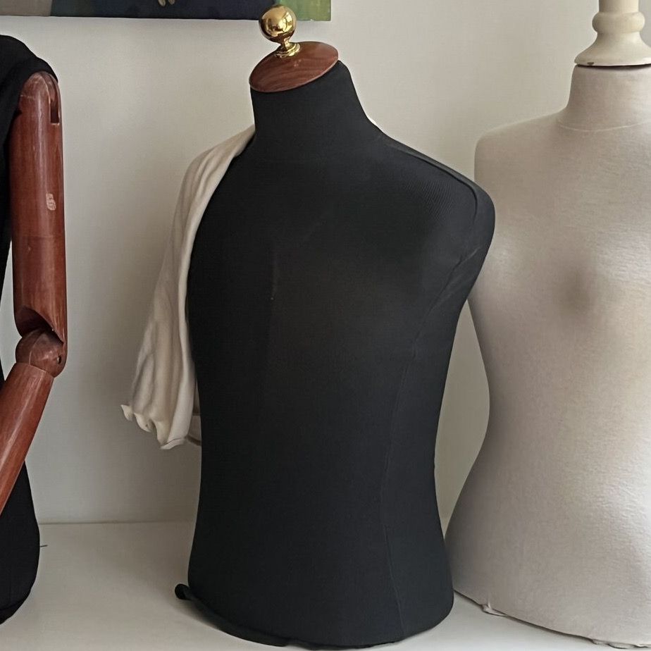 Манекен торс винтажный мужской