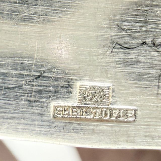 Нож столовый Christofle Marot 25 см серебрение Франция