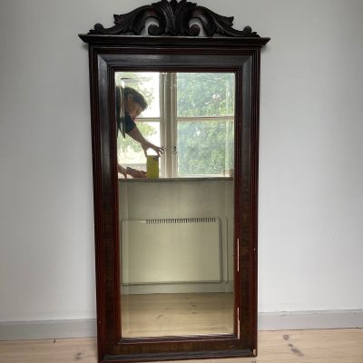 Зеркало 118х60 см в деревянной раме