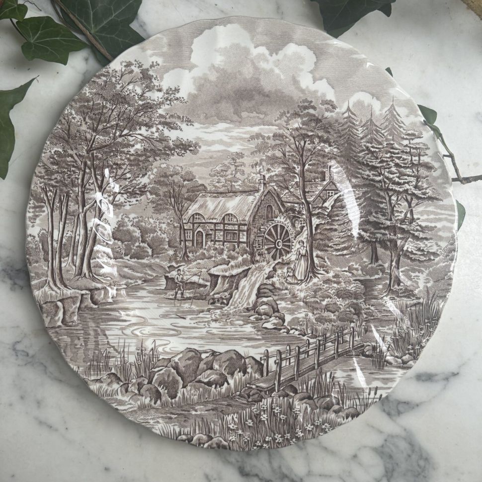 Тарелка Alfred Meakin The Mill 27 см Англия