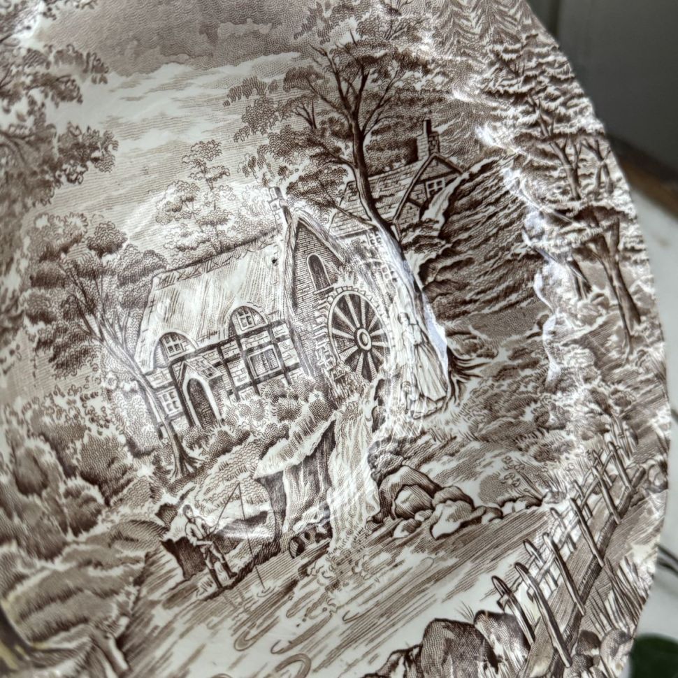 Тарелка Alfred Meakin The Mill 27 см Англия