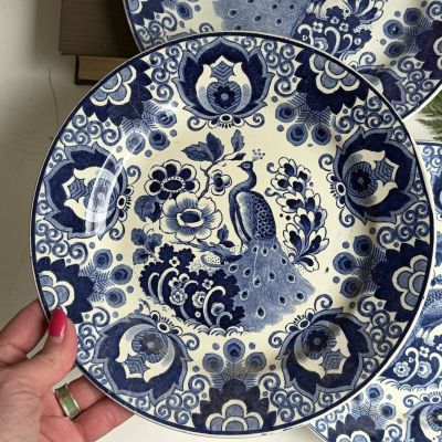 Тарелка Maastricht Societe Ceramique Haarlem 23 см Голландия