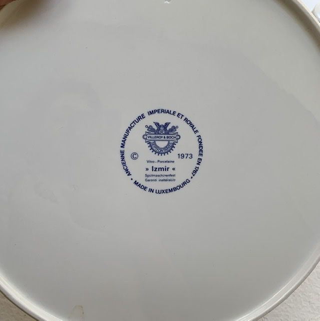Блюдо с ручками Izmir 36 см ВиллеройБох 1973 г.