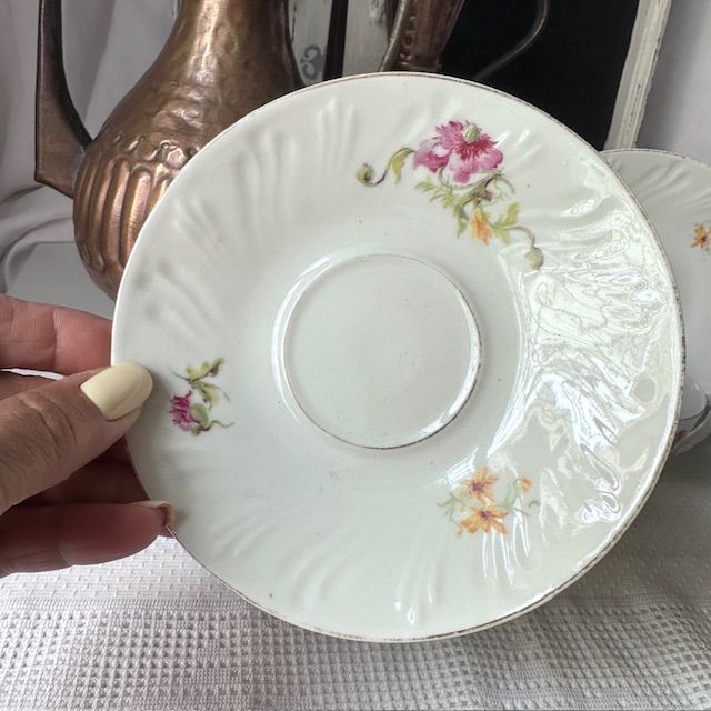 Кофейная пара 125 мл фарфор Франция