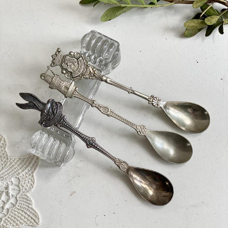 Чайная ложка 12 см мельхиор (набор 3 шт)