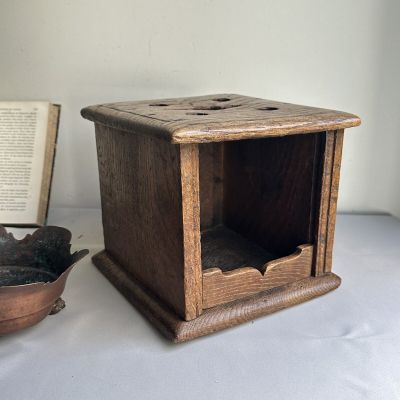 Грелка подставка старинная 20 см дуб Голландия