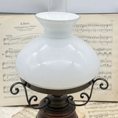 Лампа настольная 45 см дерево