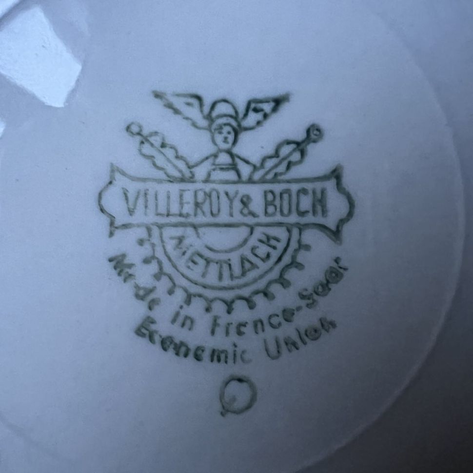 Блюдо ВиллеройБох Mettlach 33 см France - Saar