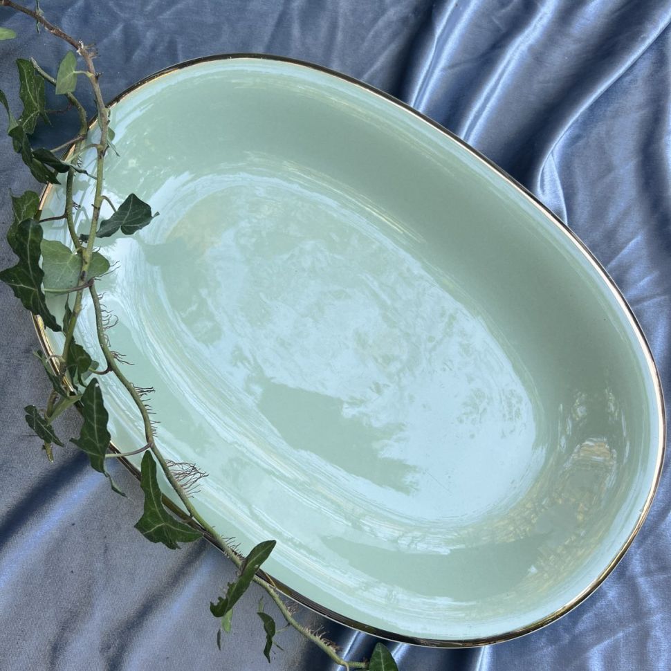 Блюдо ВиллеройБох Mettlach 33 см France - Saar