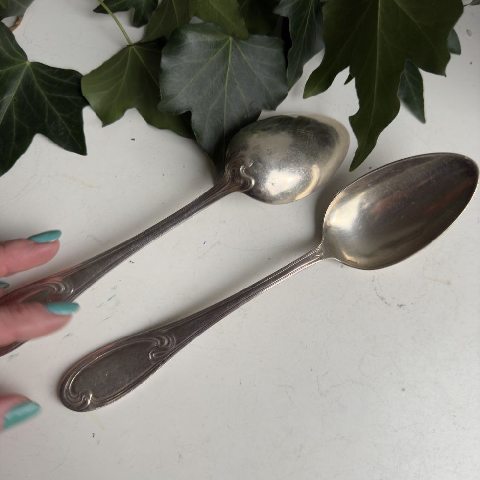 Ложка столовая 22 см мельхиор