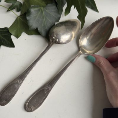 Ложка столовая 22 см мельхиор