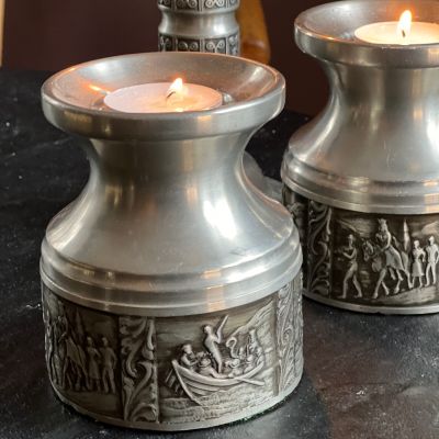 Подсвечник 11 см олово Норвегия