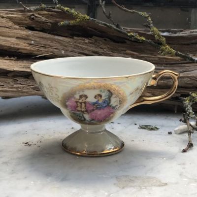 Чашка чайная Танец перламутр