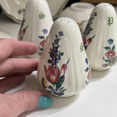 Солонка Alt Strassburg ВиллеройБох 9 см фарфор Германия