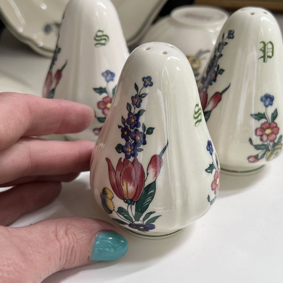 Солонка Alt Strassburg ВиллеройБох 9 см фарфор Германия