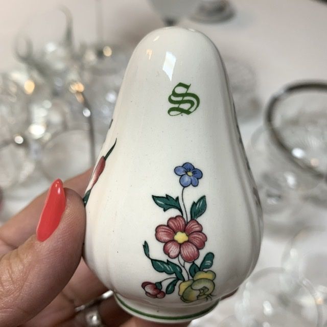 Солонка Alt Strassburg ВиллеройБох 9 см фарфор Германия