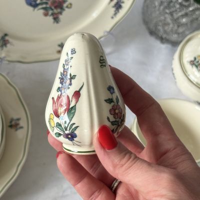 Солонка Alt Strassburg ВиллеройБох 9 см фарфор Германия   