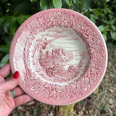 Тарелка глубокая English Ironstone Company (EIT) Castle 22 см Англия