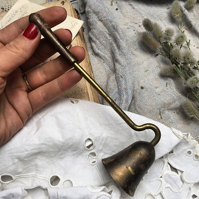 Тушитель для свечи латунный