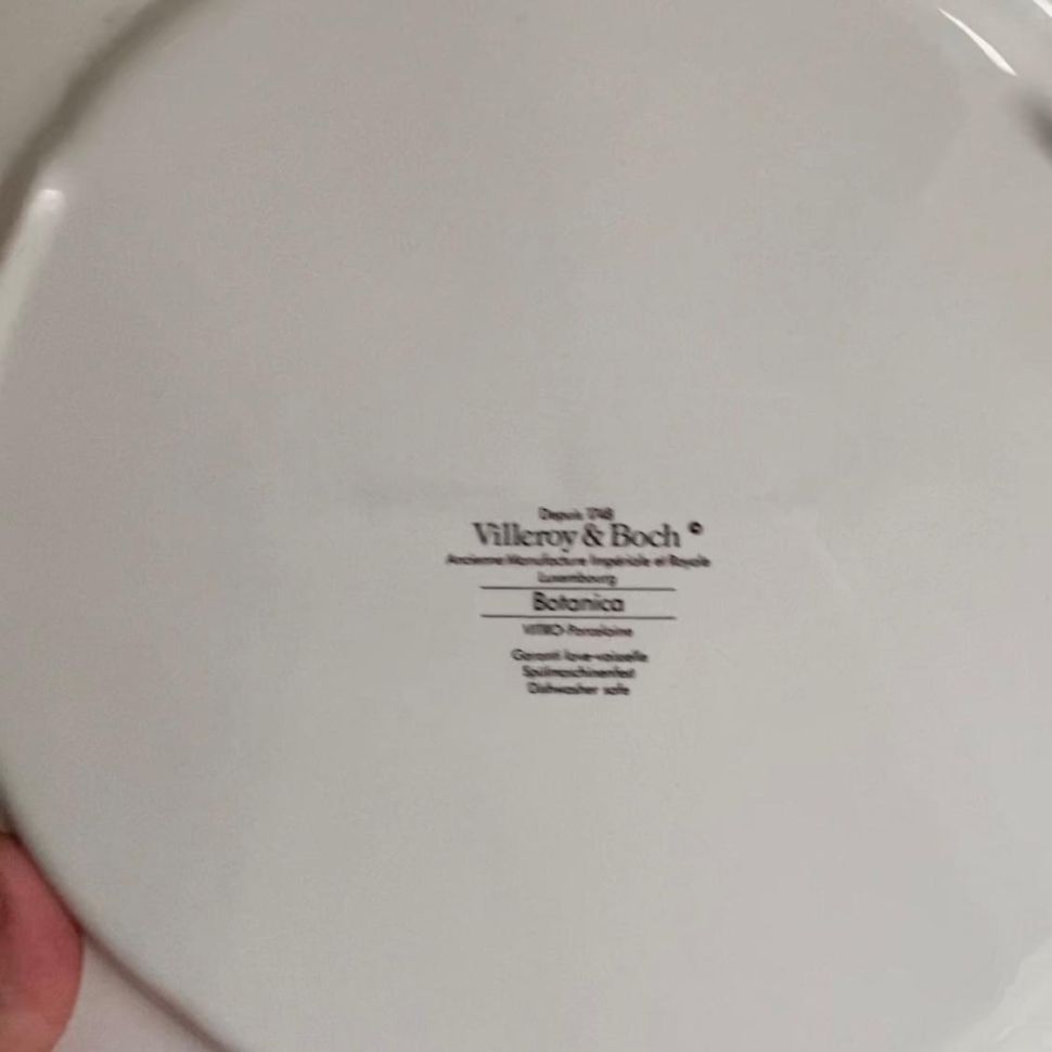 Тарелка Thymus pulegioides Botanica ВиллеройБох 24 см 