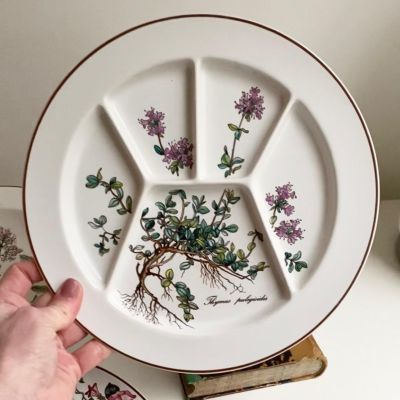 Тарелка Thymus pulegioides Botanica ВиллеройБох 24 см