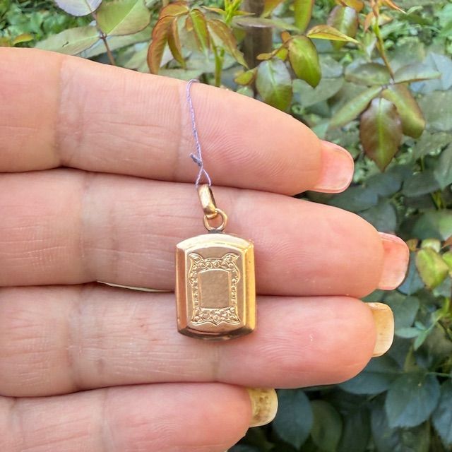 Кулон открывающийся 2,5 см серебро позолота