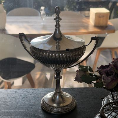 Икорница 26 см GAB серебрение Щвеция