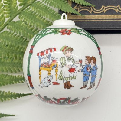 Подвес Шар рождественский 1998 Hutschenreuther Германия