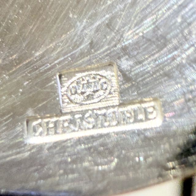 Вилка Christofle Marot 18 см серебрение Франция