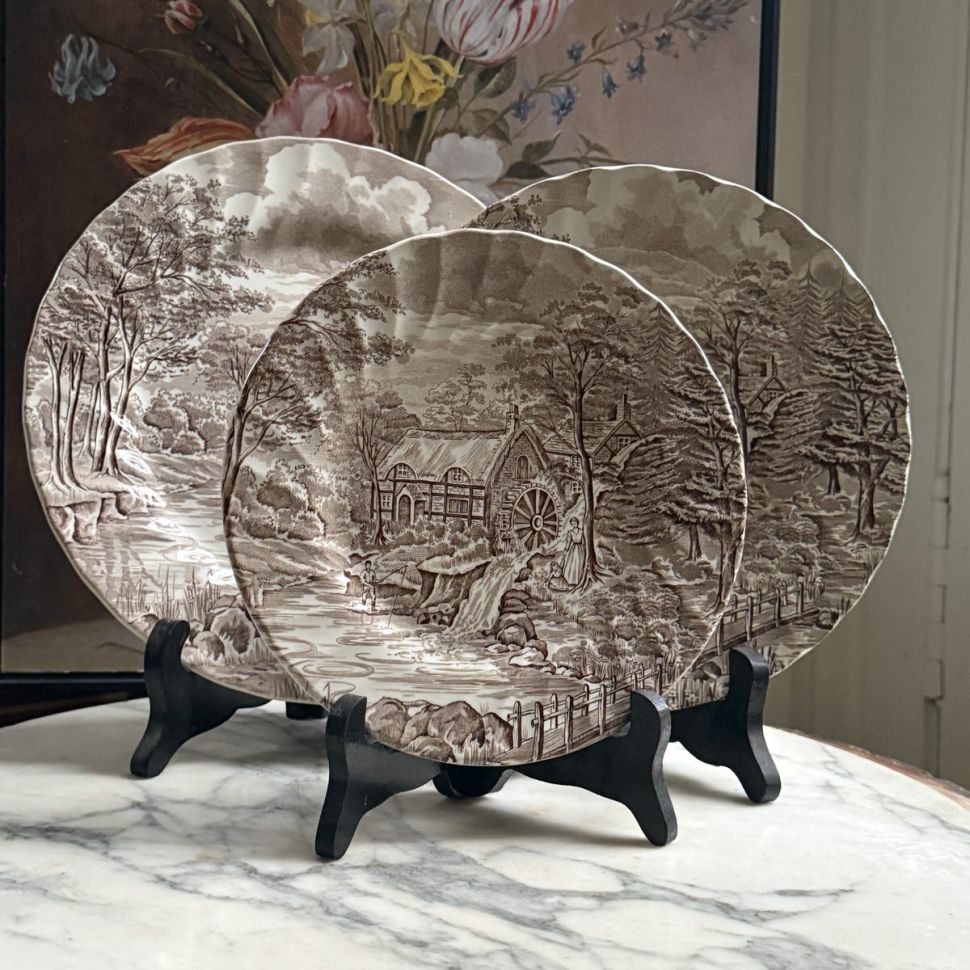 Тарелка Alfred Meakin The Mill 26 см Англия