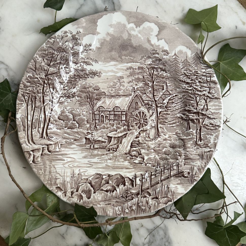 Тарелка Alfred Meakin The Mill 26 см Англия