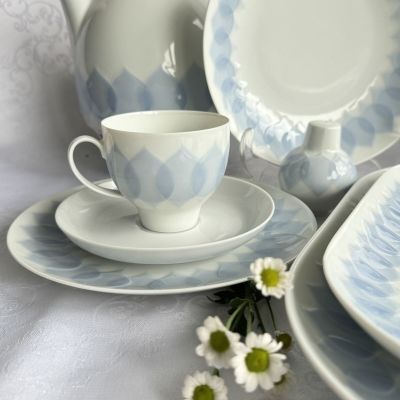 Кофейная пара Rosenthal Lotus Azure 180 мл Германия    