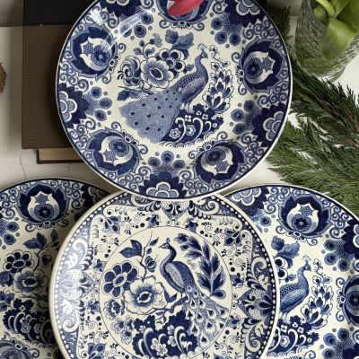 Тарелка Maastricht Deifts Blauw 23 см Голландия