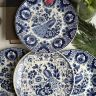 Тарелка Maastricht Deifts Blauw 23 см Голландия