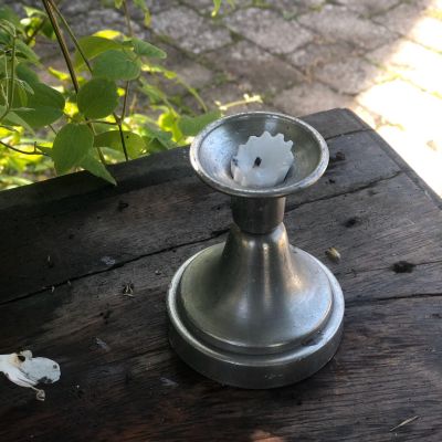 Подсвечник олово ручная работа Швеция Harryda