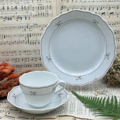 Чайное трио Hutschenreuther Marburg 200 мл Бавария Германия 