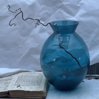 Ваза 23 см хрустальное стекло