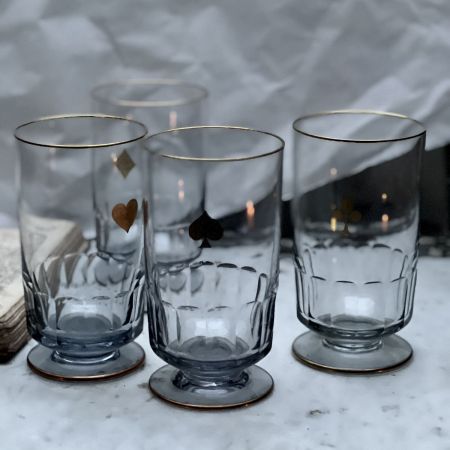 Бокал Игральные карты Крести 0,4 л хрусталь 