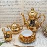 Сервиз кофейный Waldershof 22 karat gold на 6 персон Бавария Германия