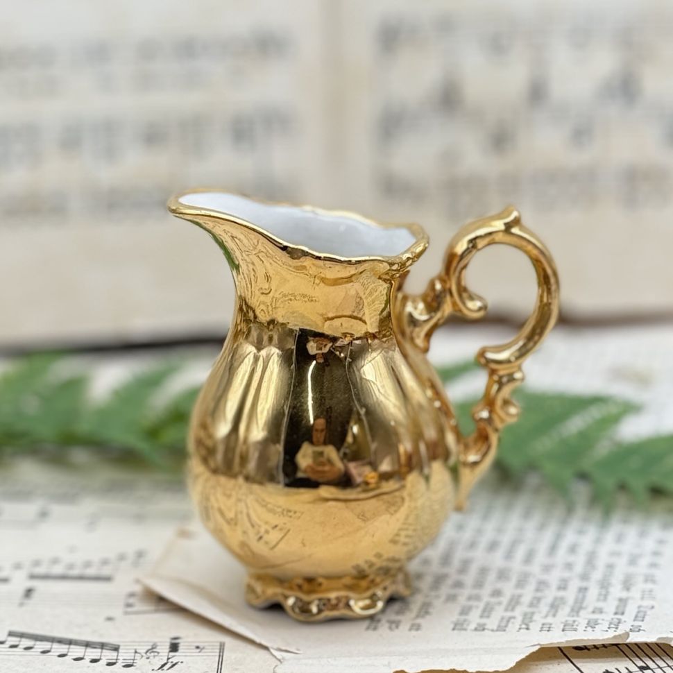 Сервиз кофейный Waldershof 22 karat gold на 6 персон Бавария Германия