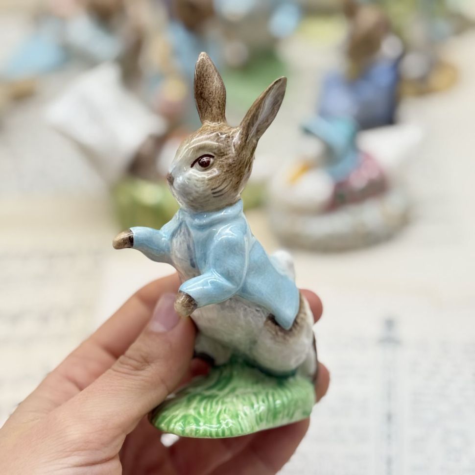 Статуэтка Beatrix Potter Peter Rabbit Royal Albert Англия 1989 г.