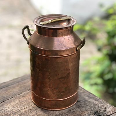 Бидон 1,5 л с крышкой медь