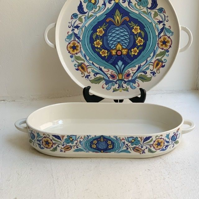 Блюдо для духовки Izmir 38 см ВиллеройБох 1973 г.